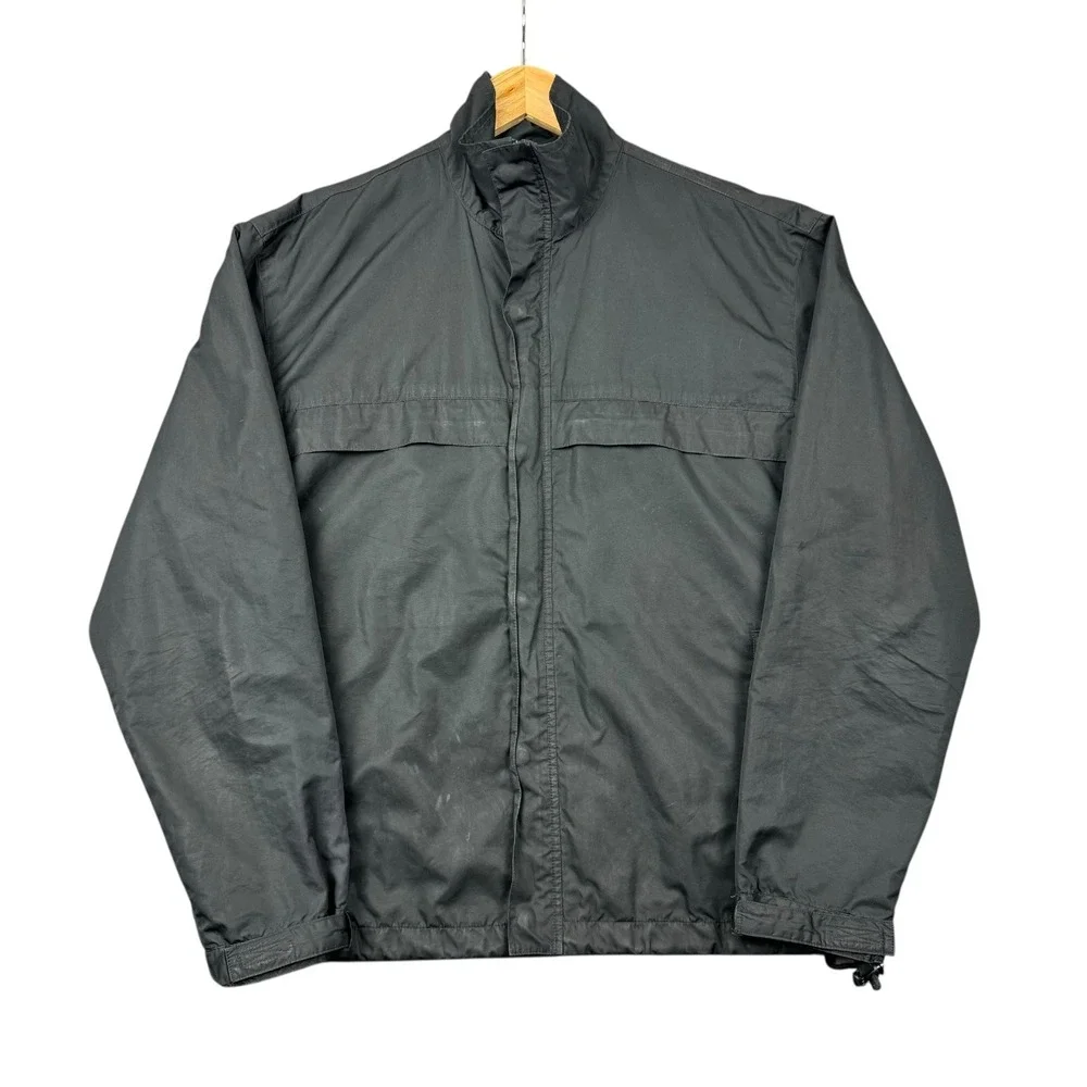 Vintage Polo Golf Ralph Lauren Jacket Men Small Black Performance Windbreaker